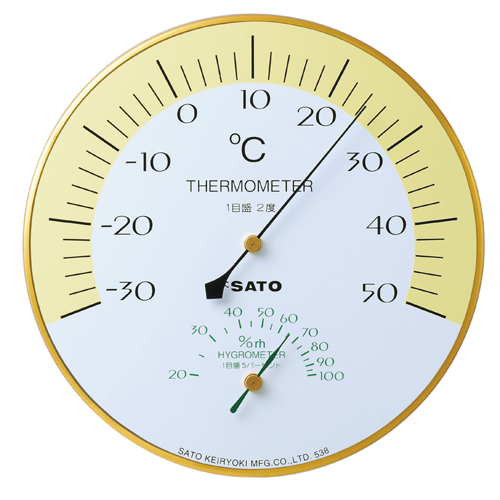 Sato Termometer og hygrometer for drivhus   